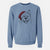 Santa Baku the Akita - Unisex Pigment Dyed Crew Sweatshirt