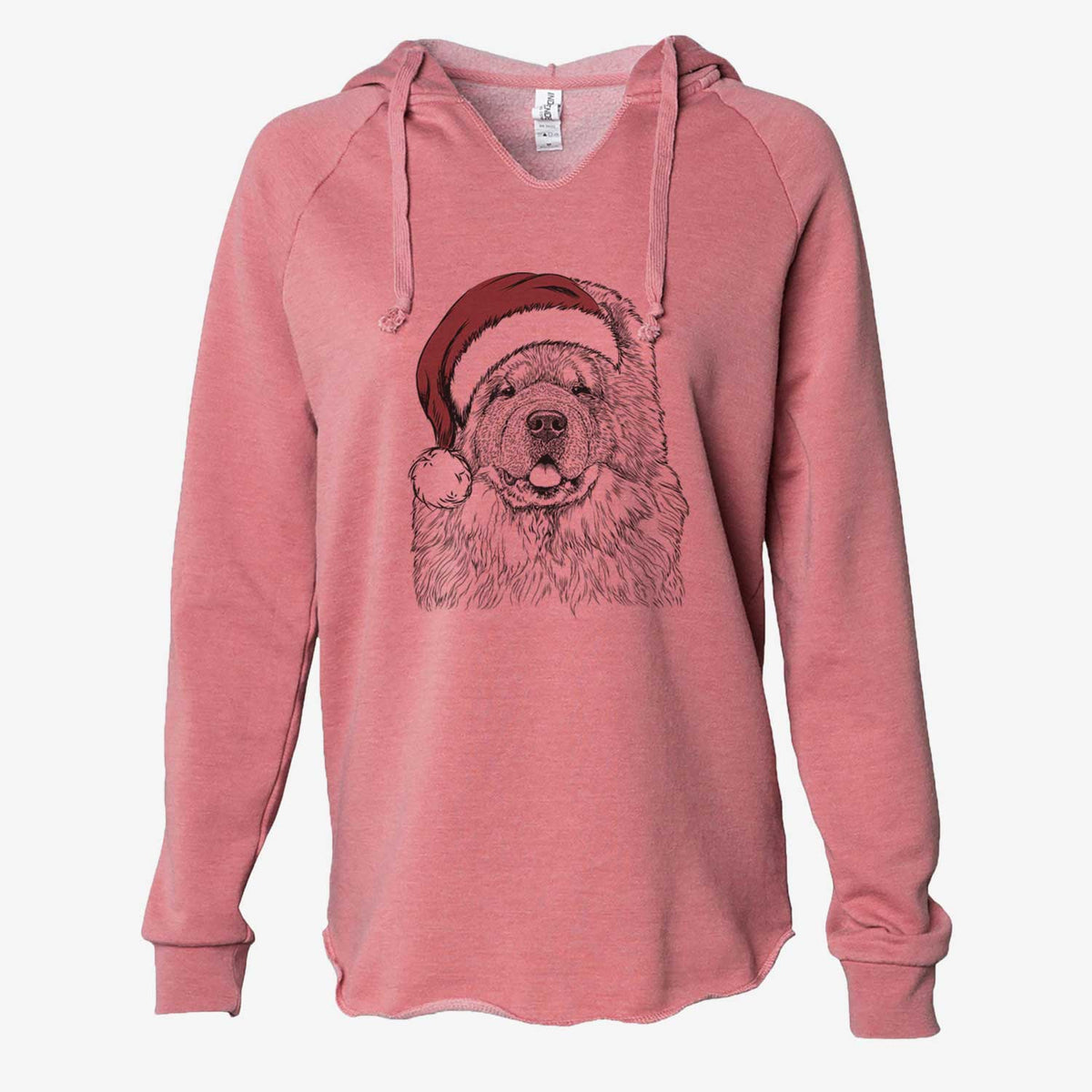 Baloo the Chow Chow - Cali Wave Hooded Sweatshirt