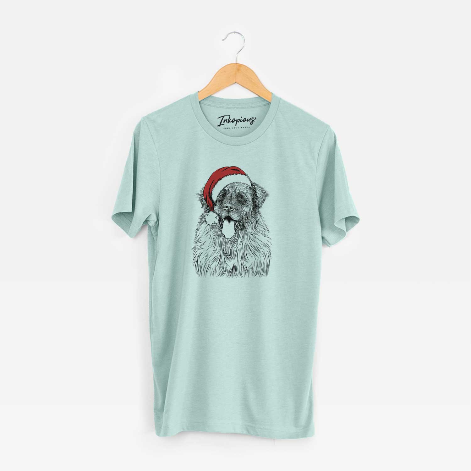 Santa Bamboo the Leonberger - Unisex Crewneck
