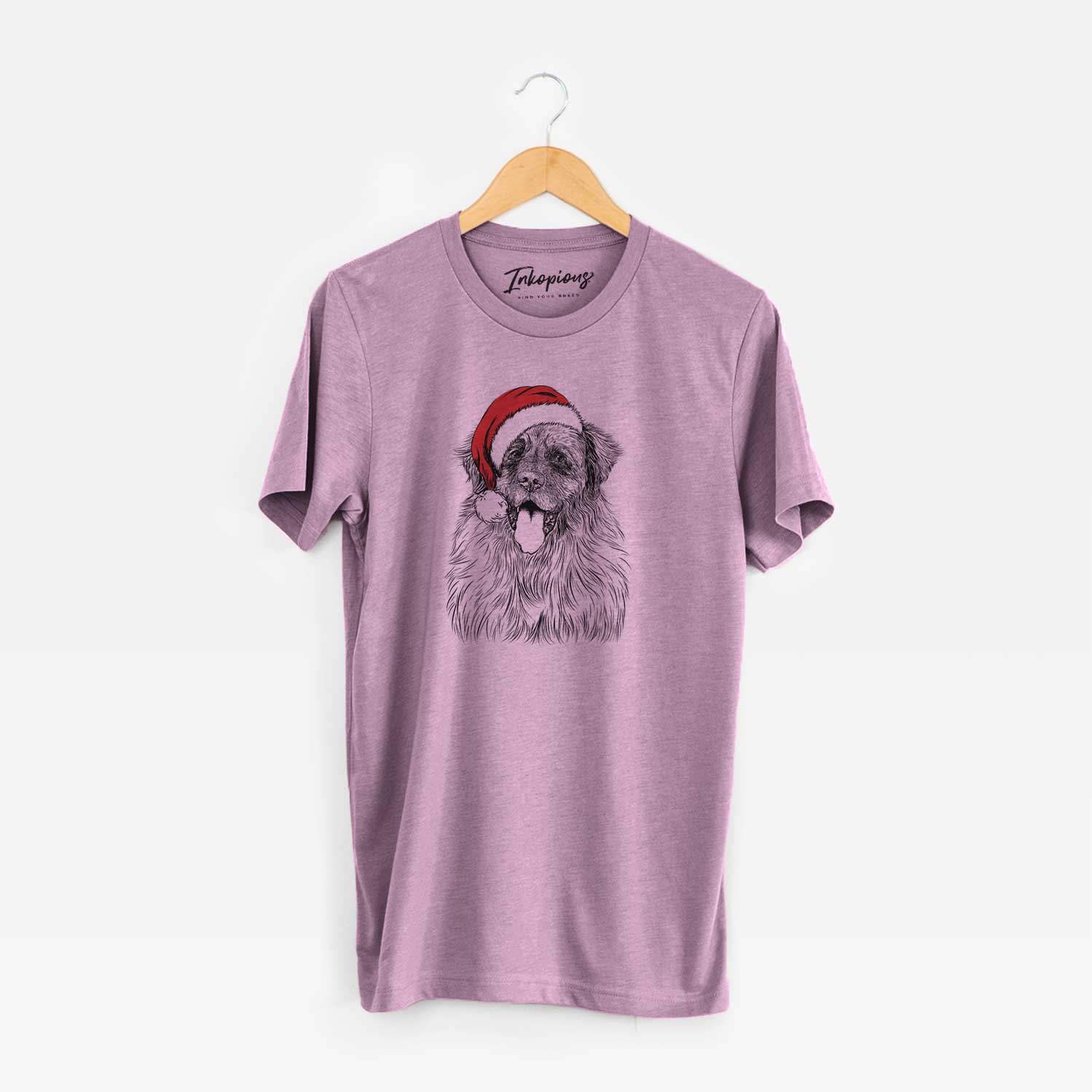 Santa Bamboo the Leonberger - Unisex Crewneck