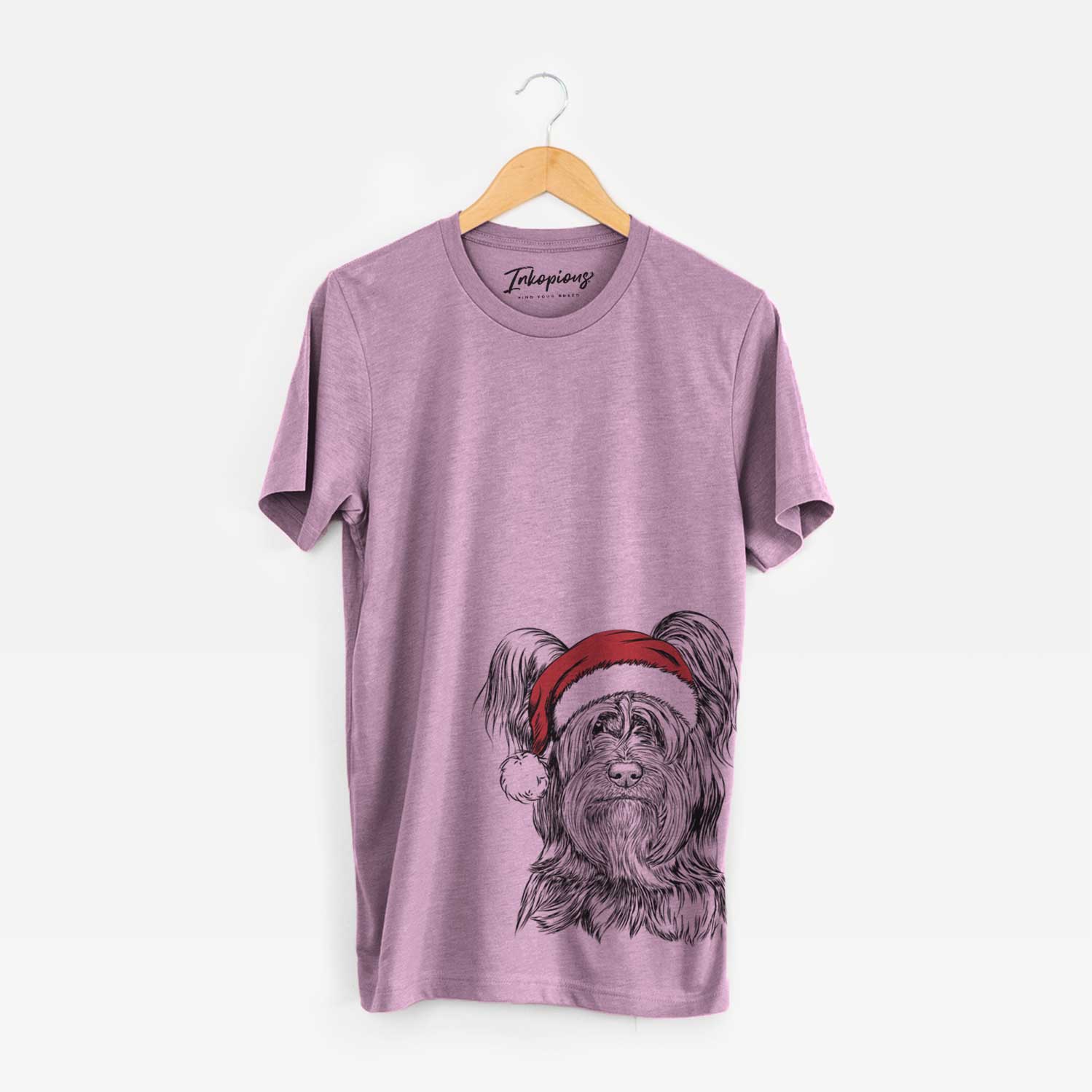 Santa Bandit the Skye Terrier - Unisex Crewneck