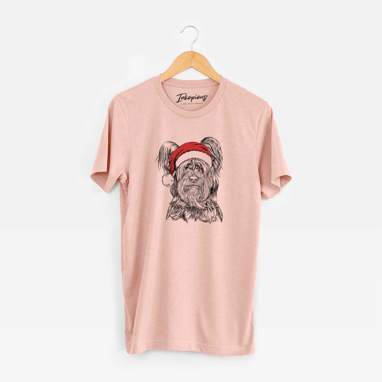 Santa Bandit the Skye Terrier - Unisex Crewneck