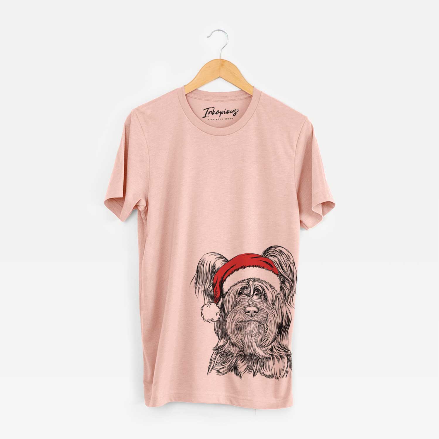 Santa Bandit the Skye Terrier - Unisex Crewneck