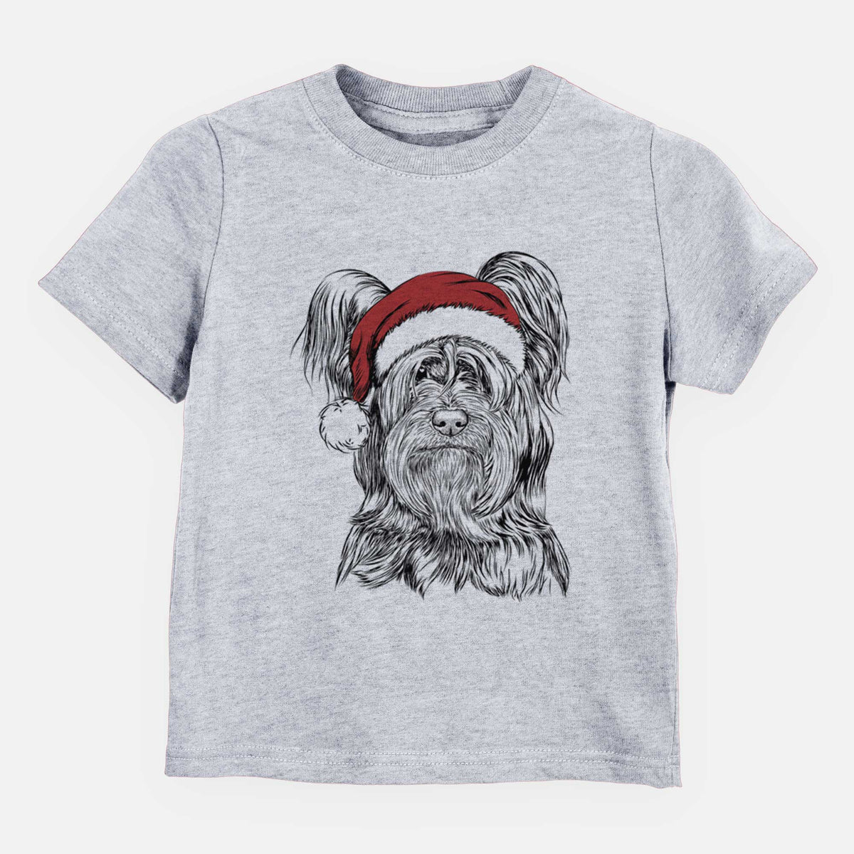 Santa Bandit the Skye Terrier - Kids/Youth/Toddler Shirt