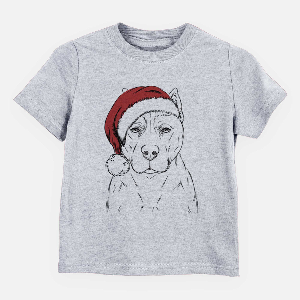 Santa Bane the Pitbull Mix - Kids/Youth/Toddler Shirt