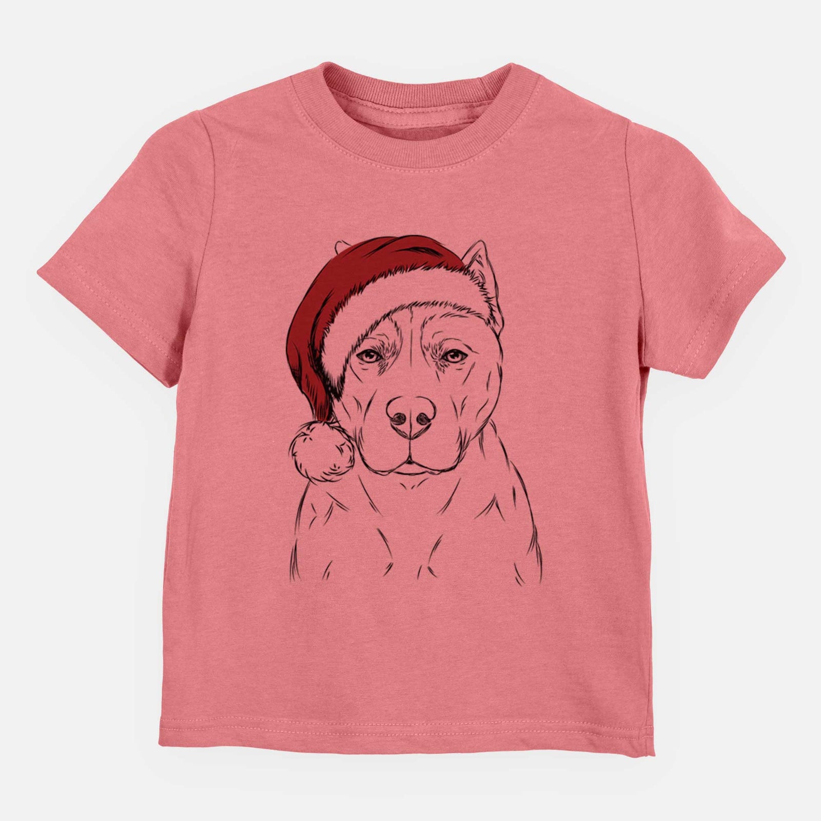 Santa Bane the Pitbull Mix - Kids/Youth/Toddler Shirt