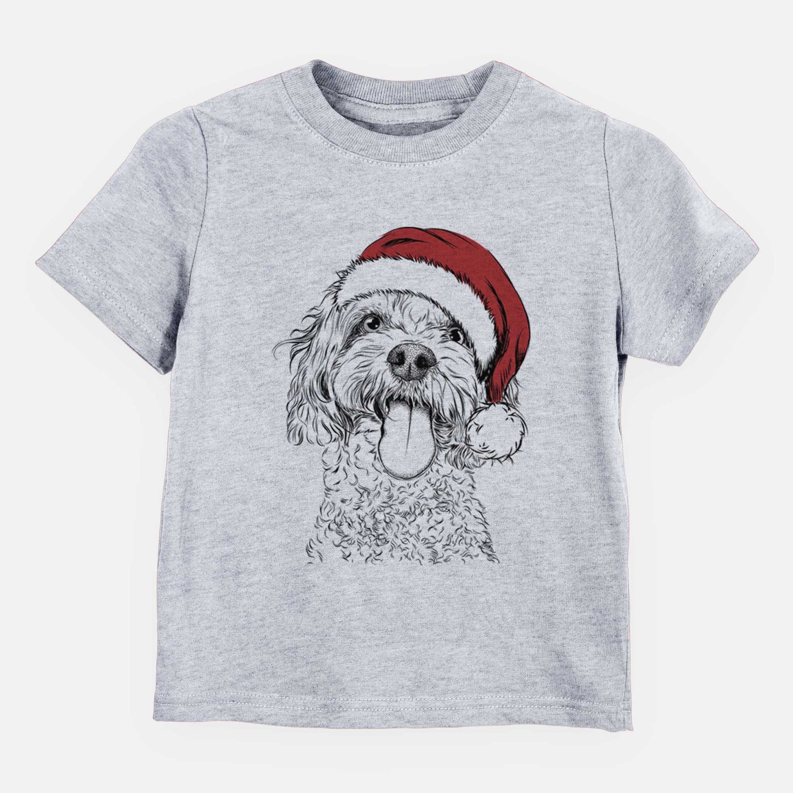 Santa Barney the Cavachon - Kids/Youth/Toddler Shirt