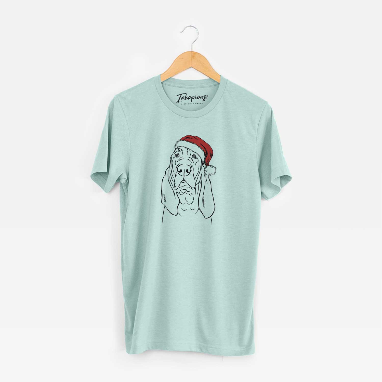 Santa Baron the Bloodhound - Unisex Crewneck