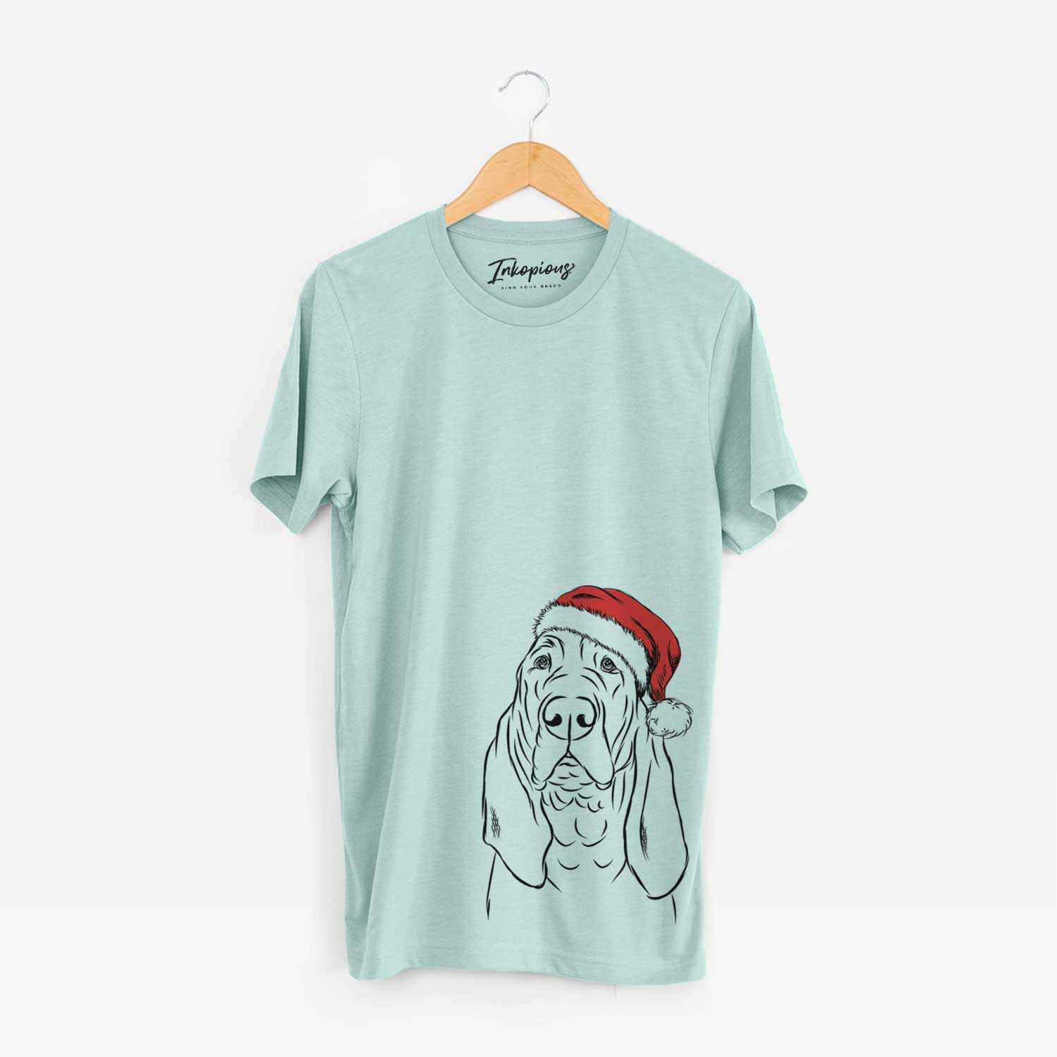 Santa Baron the Bloodhound - Unisex Crewneck