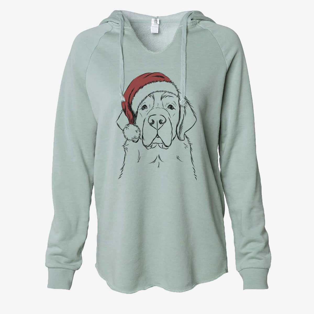 Barry the Saint Bernard - Cali Wave Hooded Sweatshirt