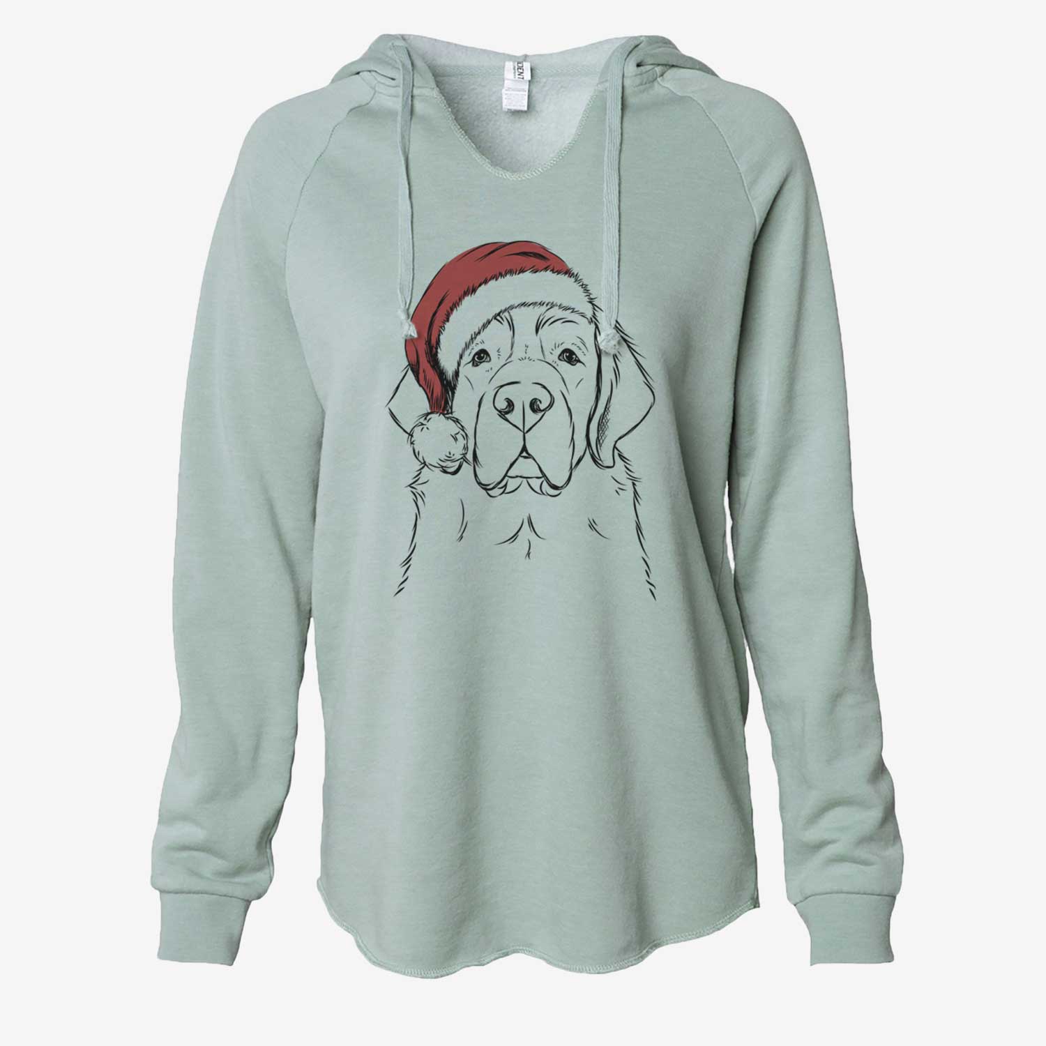 Barry the Saint Bernard - Cali Wave Hooded Sweatshirt