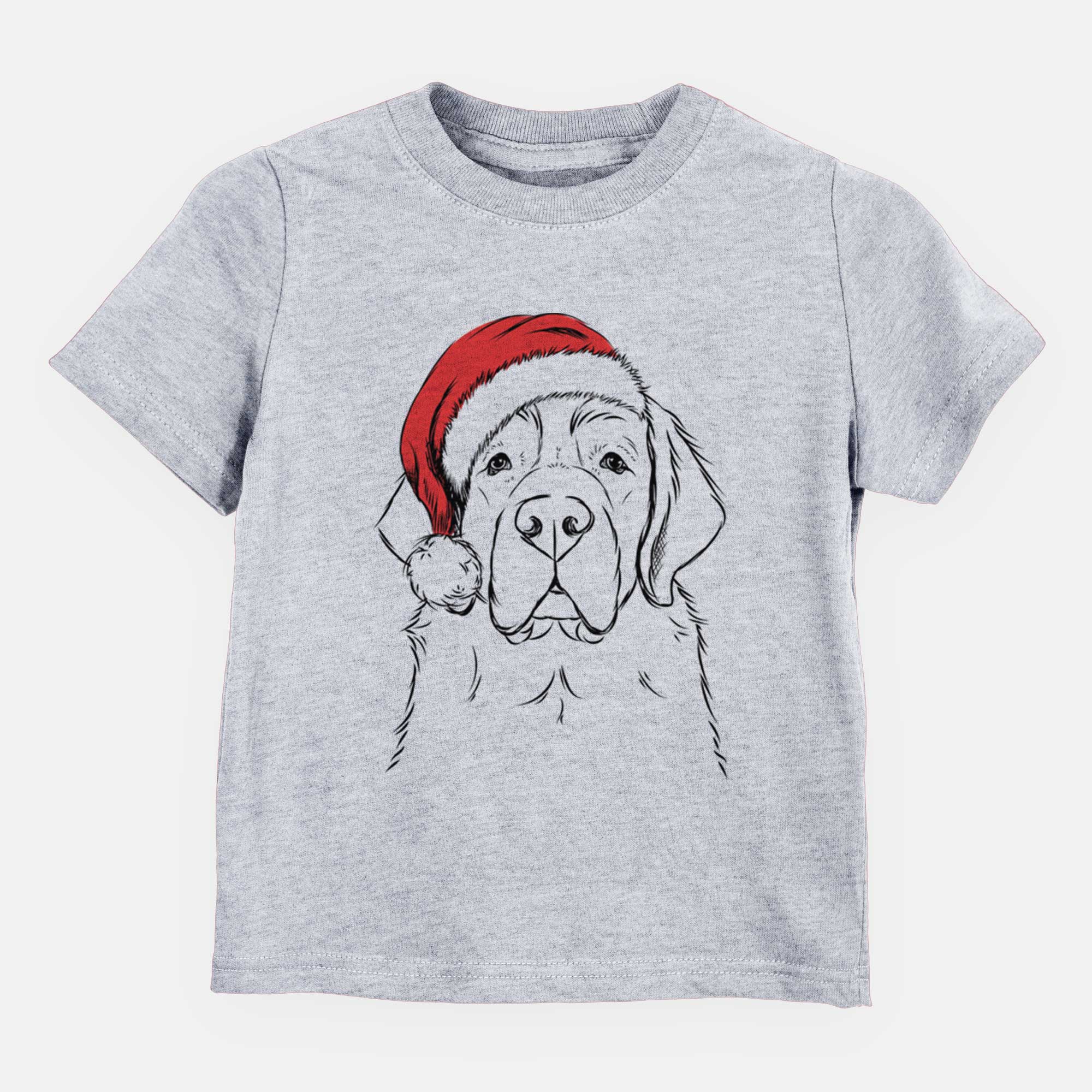 Santa Barry the Saint Bernard - Kids/Youth/Toddler Shirt