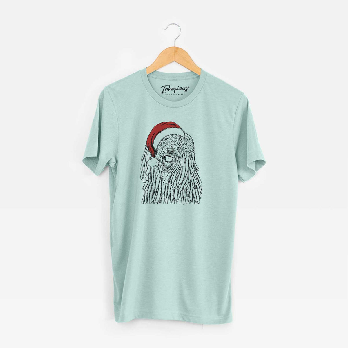 Santa Barry the Komondor - Unisex Crewneck