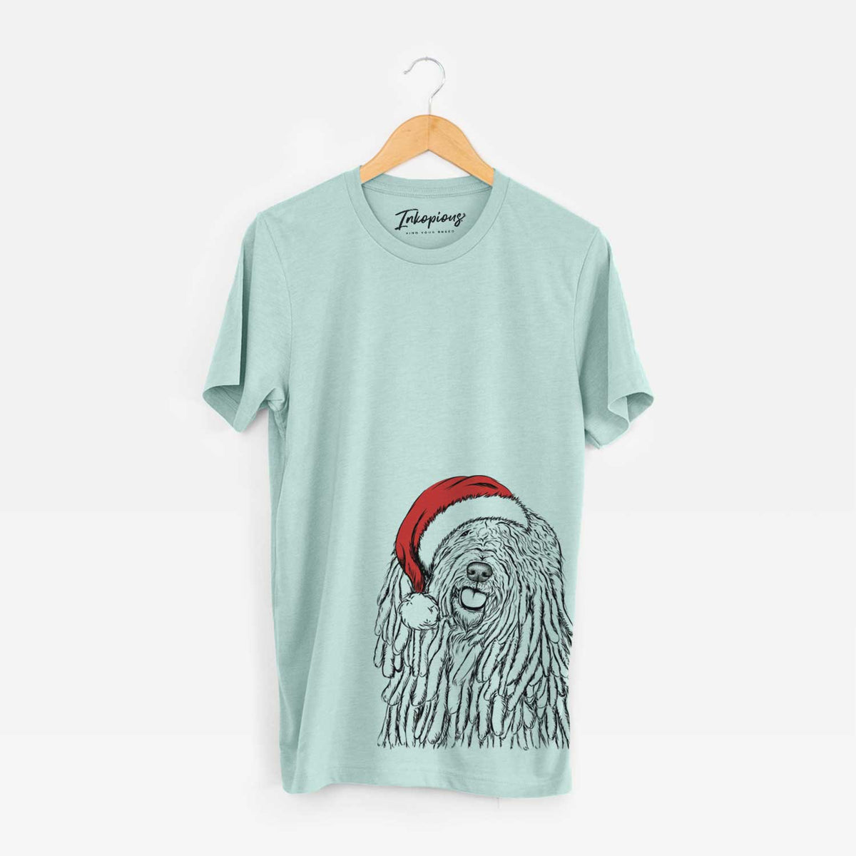 Santa Barry the Komondor - Unisex Crewneck
