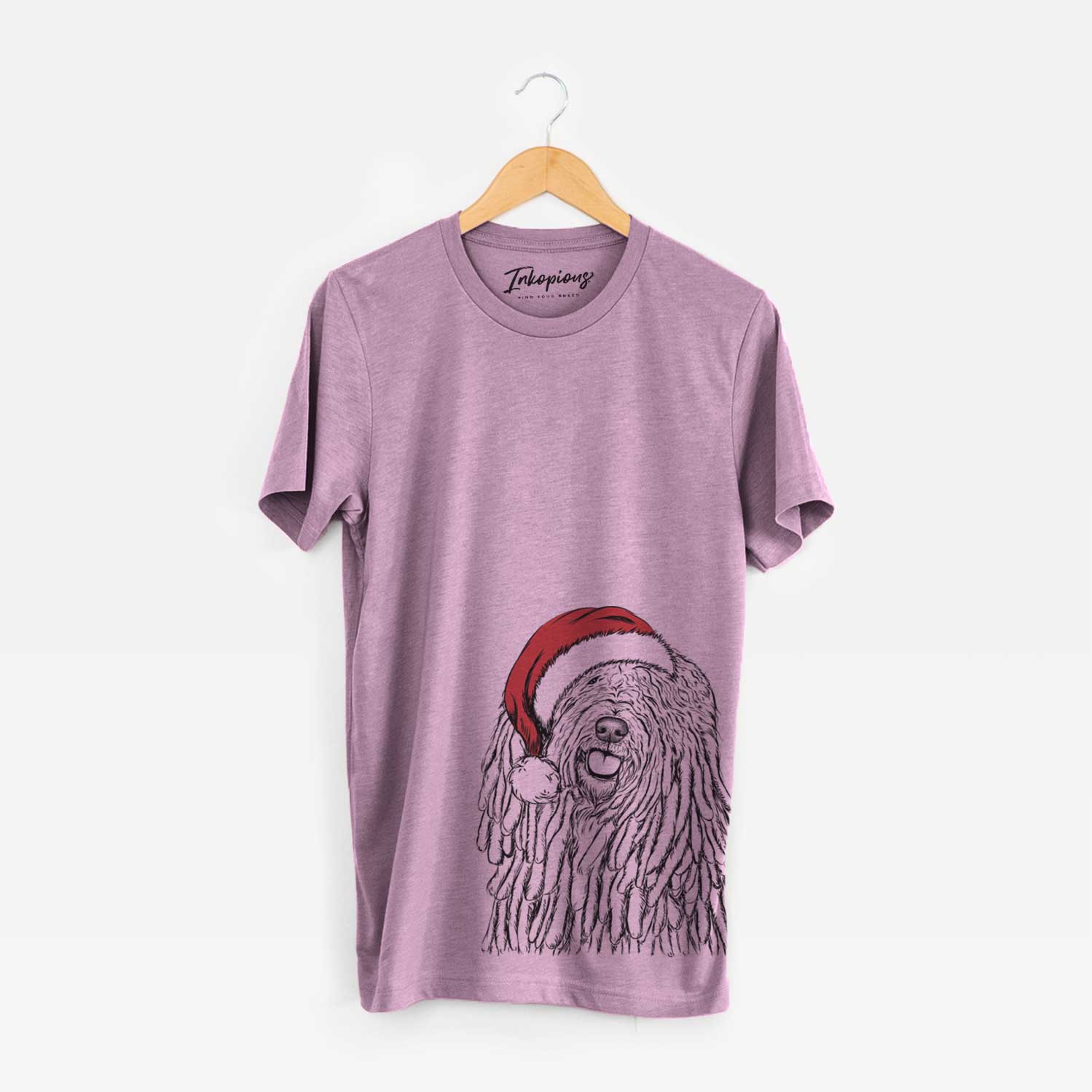 Santa Barry the Komondor - Unisex Crewneck
