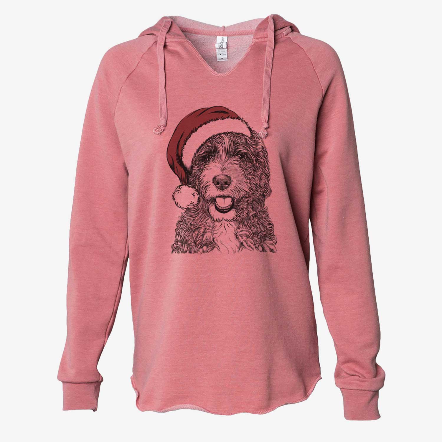 Bash the Bernedoodle - Cali Wave Hooded Sweatshirt