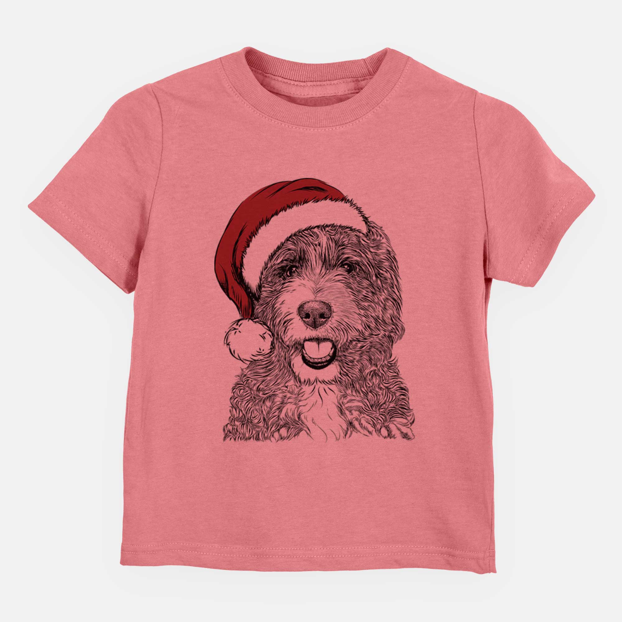 Santa Bash the Bernedoodle - Kids/Youth/Toddler Shirt