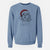 Santa Baxter the American Cocker Spaniel - Unisex Pigment Dyed Crew Sweatshirt