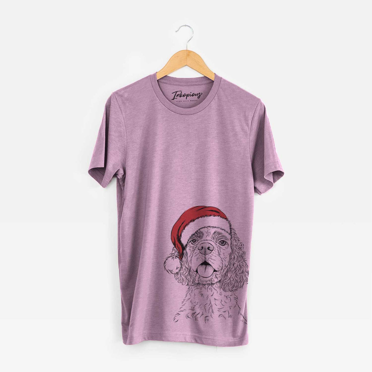 Santa Baxter the American Cocker Spaniel - Unisex Crewneck