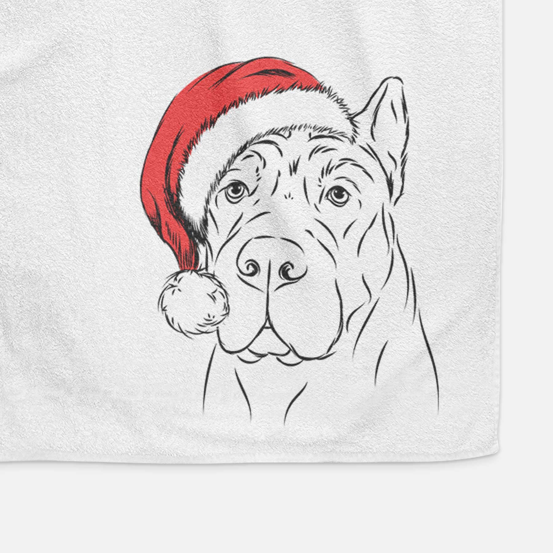 Bearson the Cane Corso Decorative Hand Towel