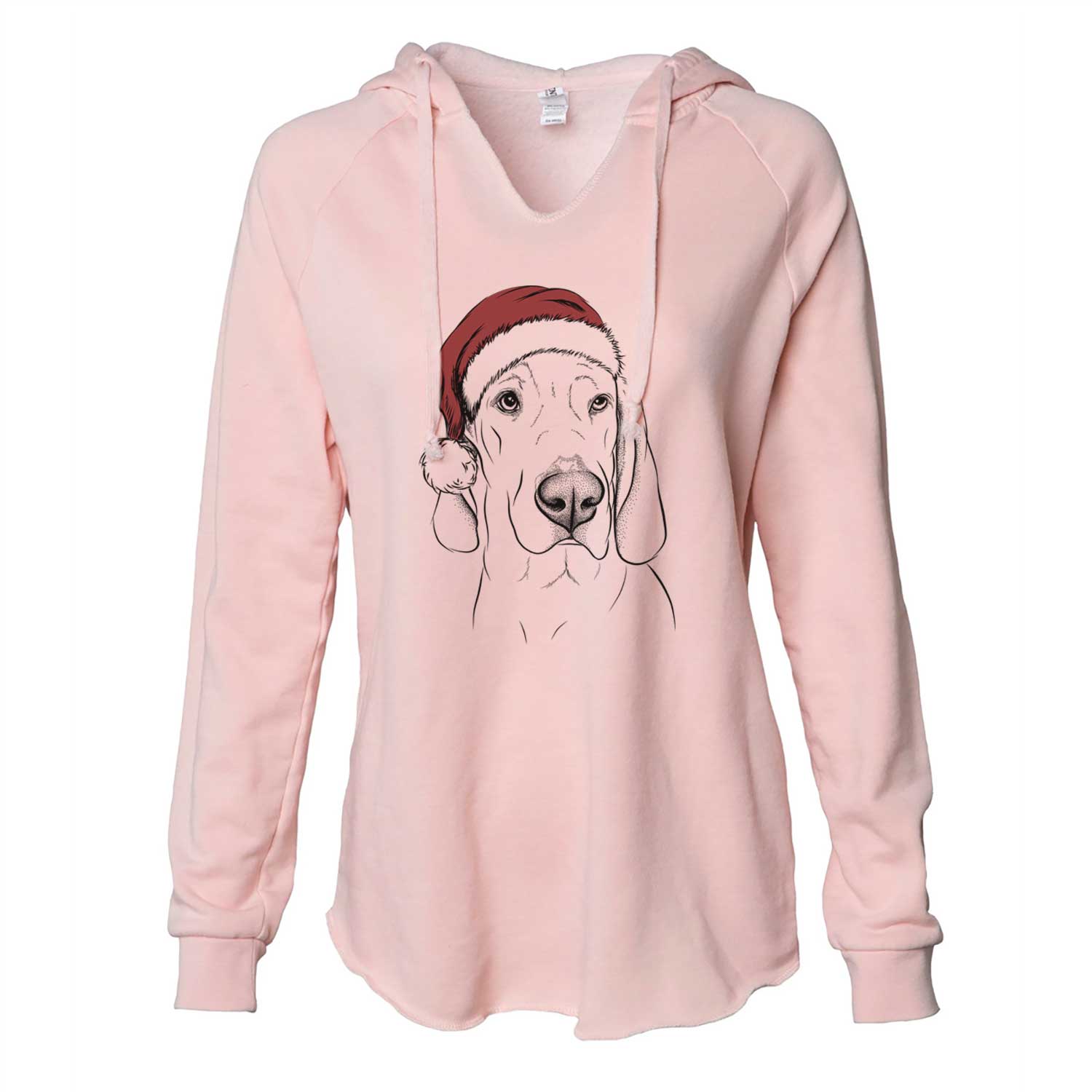 Beauregard the American Redbone Coonhound - Cali Wave Hooded Sweatshirt