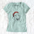 Santa Beauregard the American Redbone Coonhound - Women's V-neck Shirt