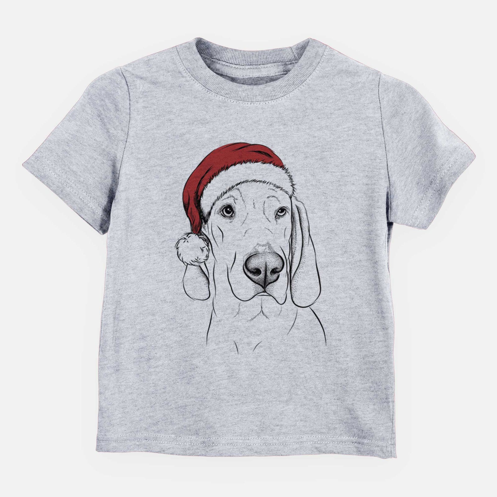 Santa Beauregard the American Redbone Coonhound - Kids/Youth/Toddler Shirt