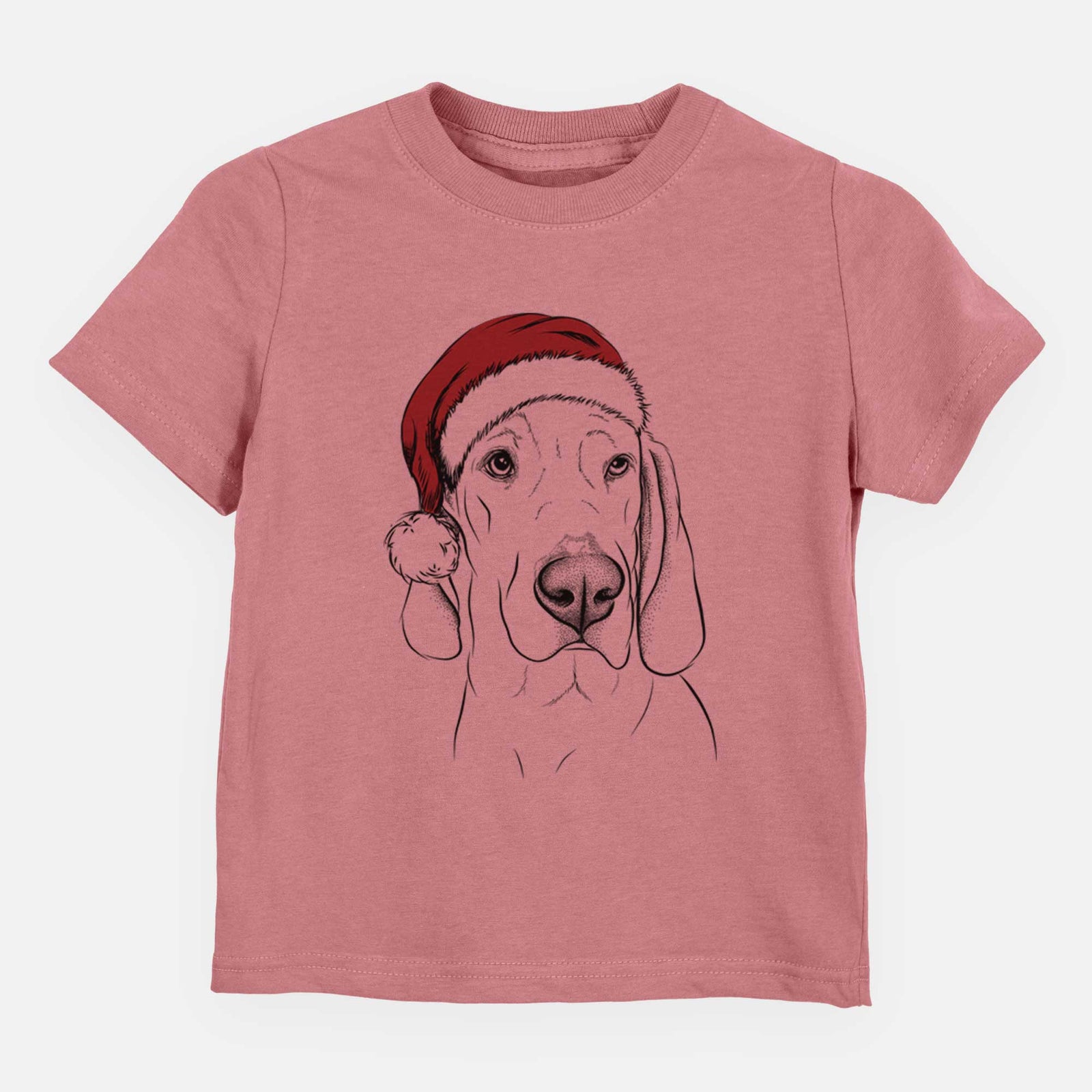 Santa Beauregard the American Redbone Coonhound - Kids/Youth/Toddler Shirt