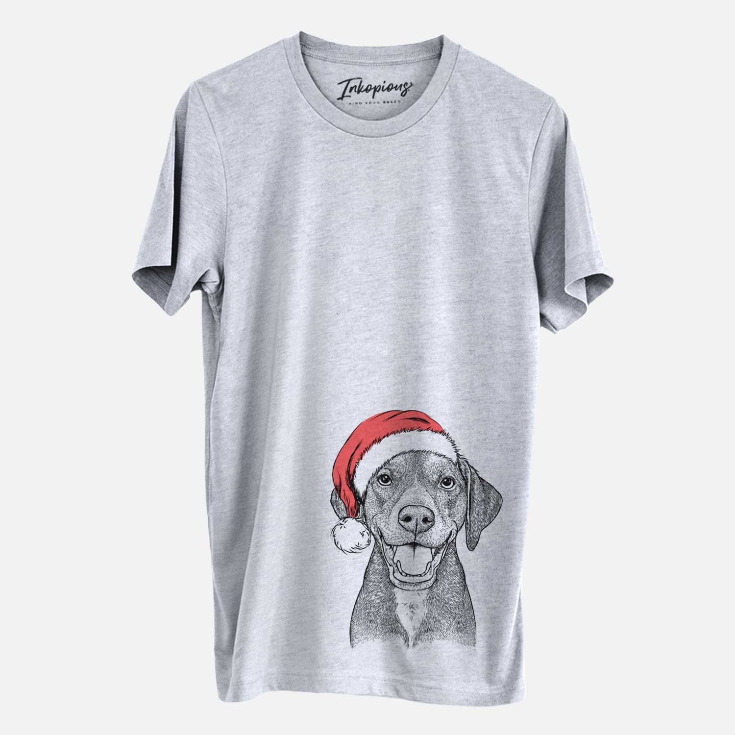 Santa Beaver the Hound Mix - Unisex Crewneck