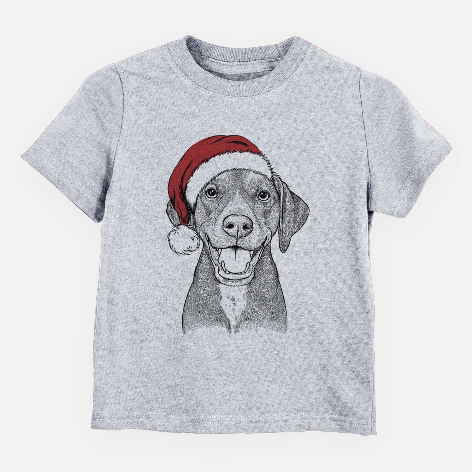 Santa Beaver the Hound Mix - Kids/Youth/Toddler Shirt