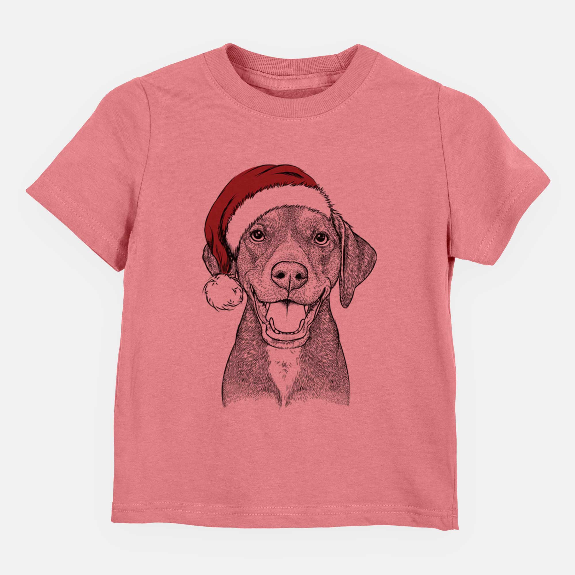 Santa Beaver the Hound Mix - Kids/Youth/Toddler Shirt