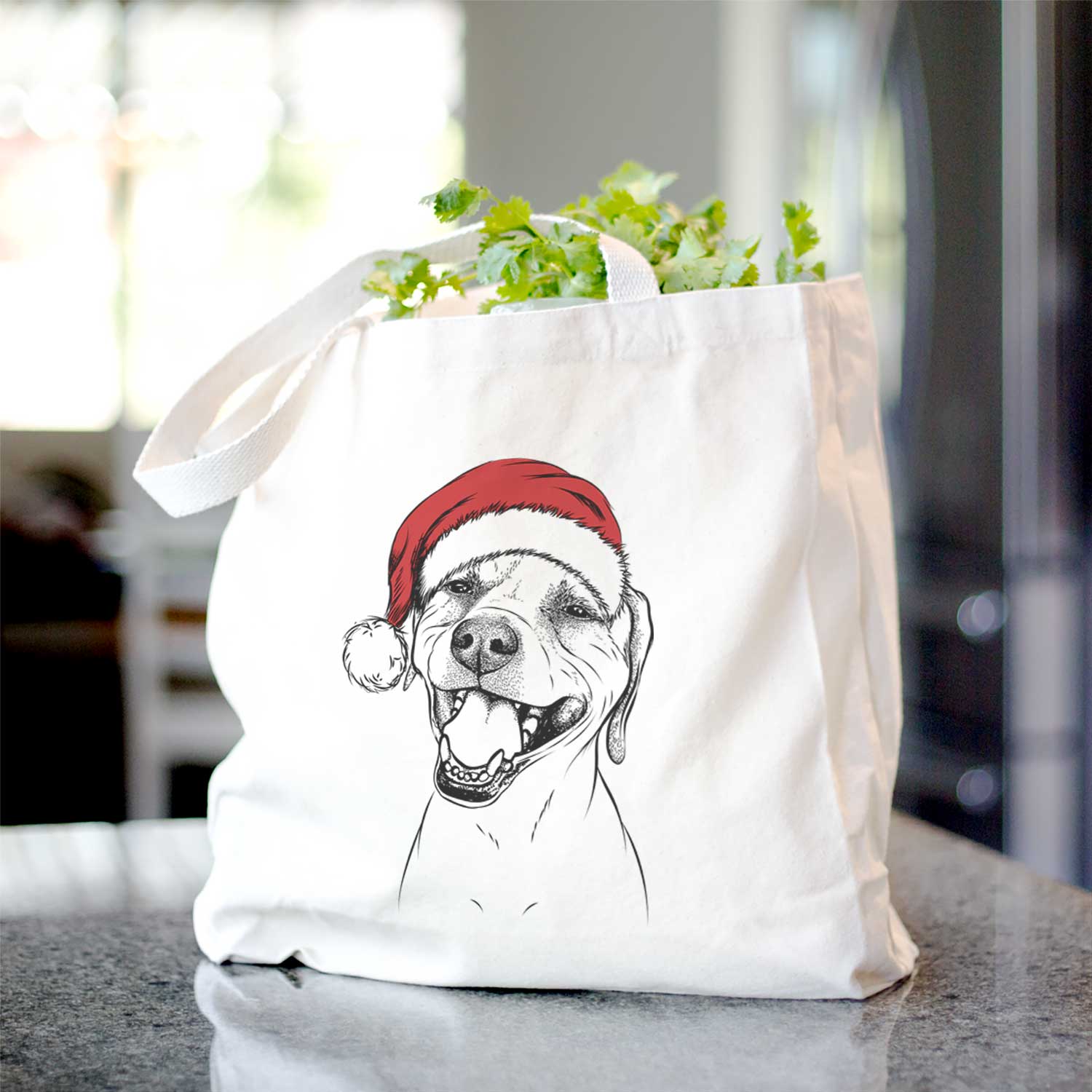 Beemer the Boxer Pitbull Terrier Mix - Tote Bag