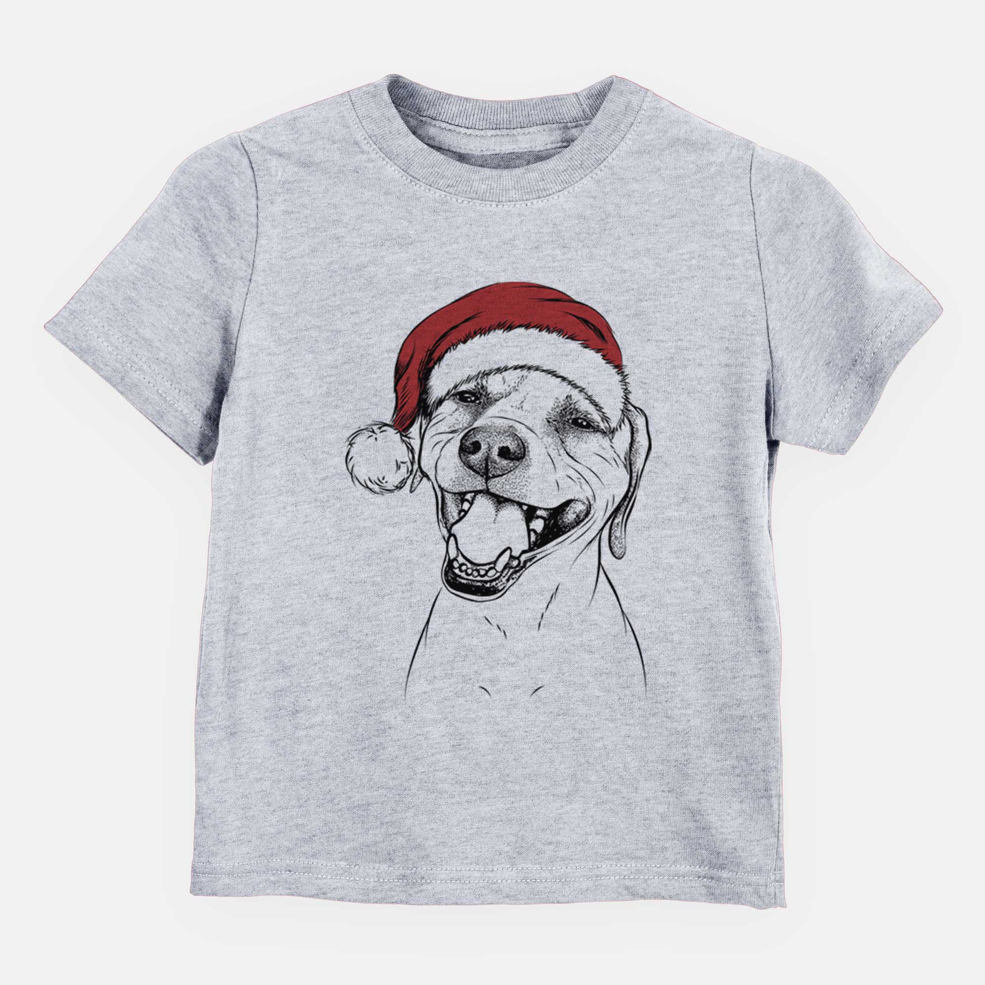 Santa Beemer the Boxer Pitbull Terrier Mix - Kids/Youth/Toddler Shirt