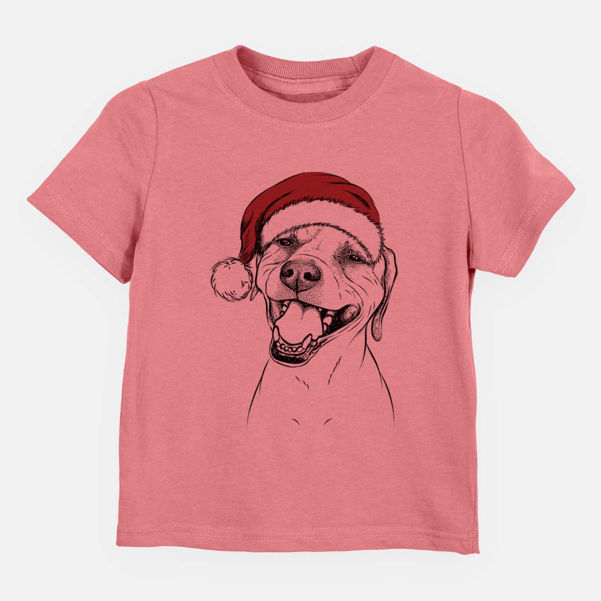 Santa Beemer the Boxer Pitbull Terrier Mix - Kids/Youth/Toddler Shirt