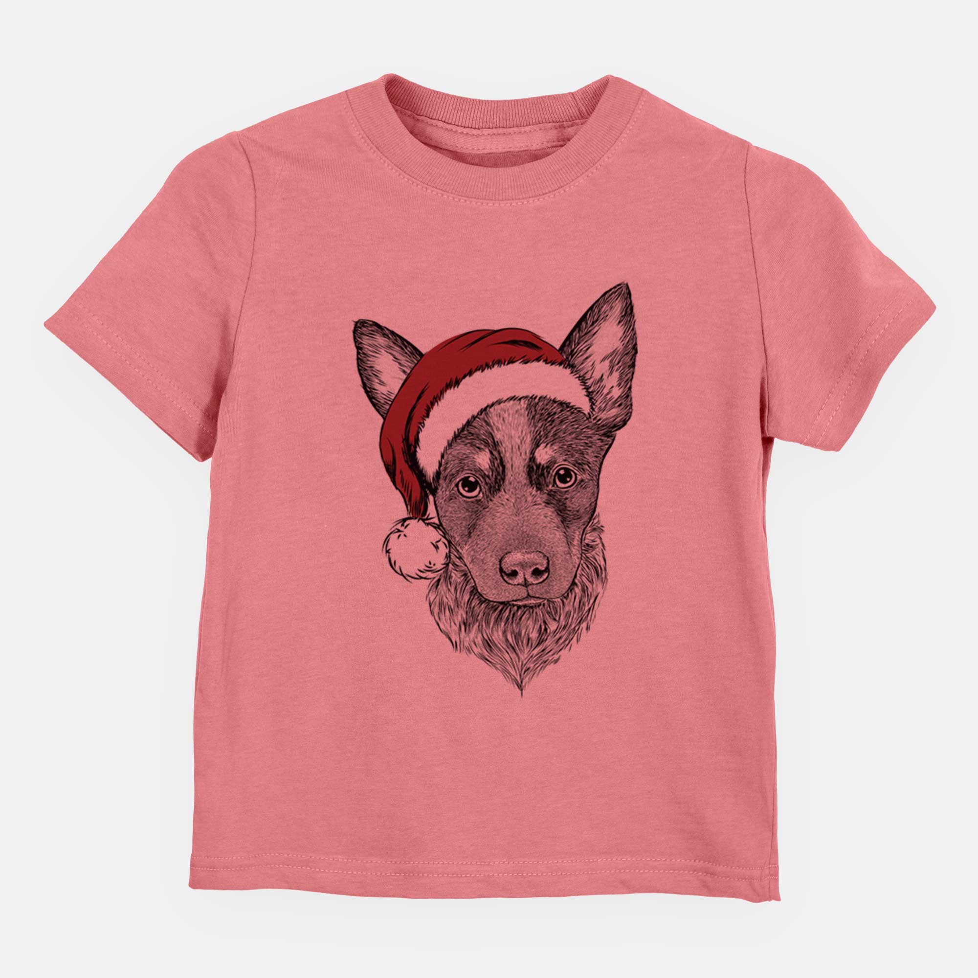 Santa Bella the Blue Heeler Puppy - Kids/Youth/Toddler Shirt