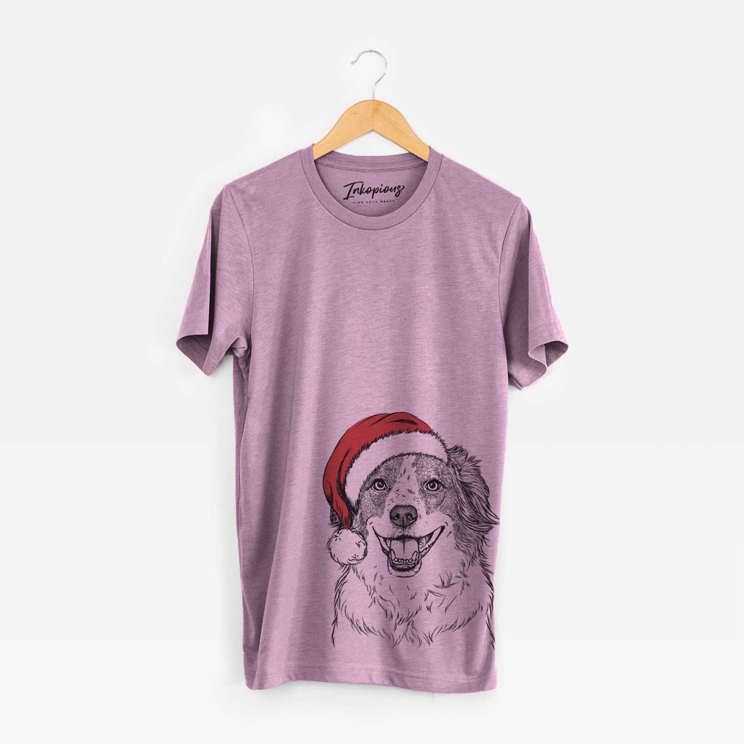 Santa Belle the Australian Shepherd Mix - Unisex Crewneck