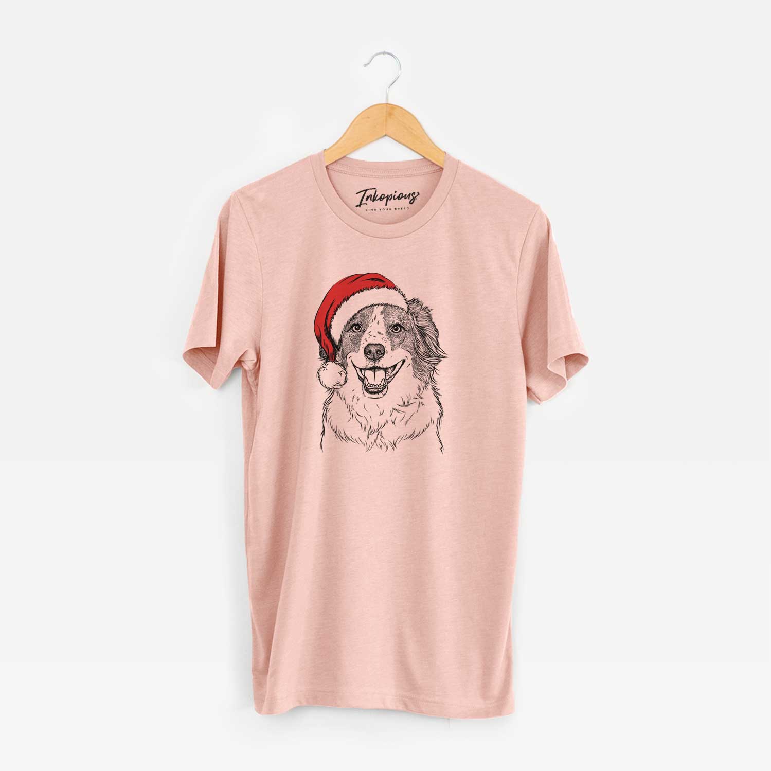 Santa Belle the Australian Shepherd Mix - Unisex Crewneck