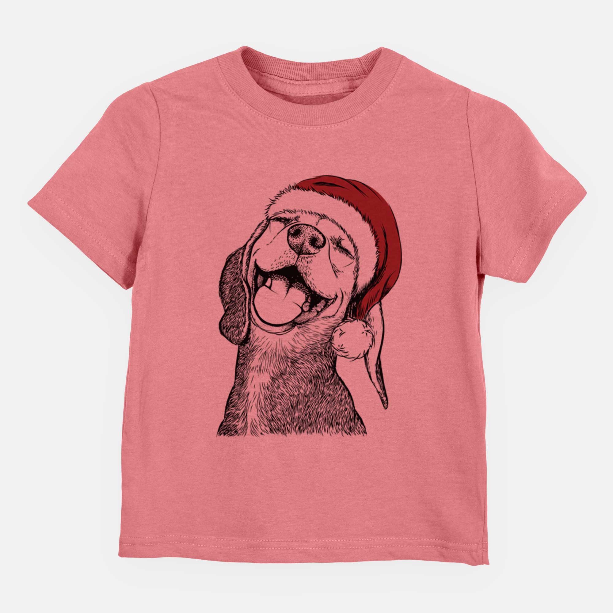 Santa Belle the Hound Mix - Kids/Youth/Toddler Shirt