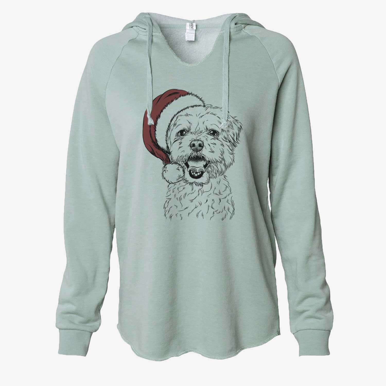 Belle the Maltipoo - Cali Wave Hooded Sweatshirt