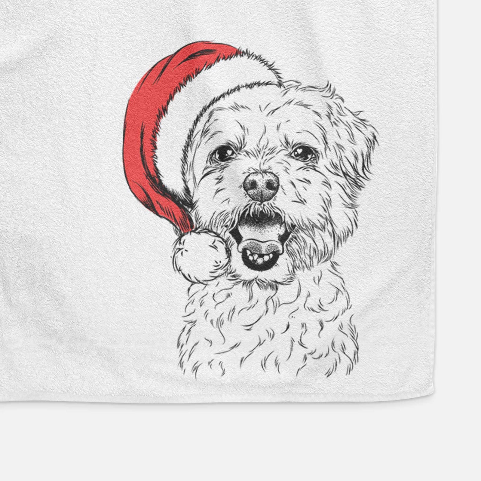 Belle the Maltipoo Decorative Hand Towel