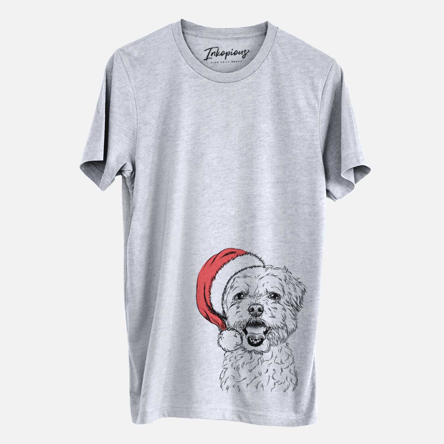 Santa Belle the Maltipoo - Unisex Crewneck
