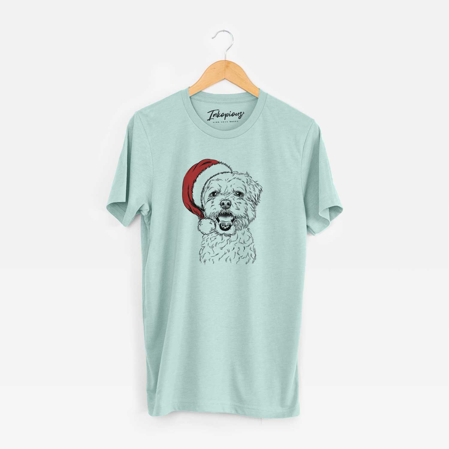 Santa Belle the Maltipoo - Unisex Crewneck