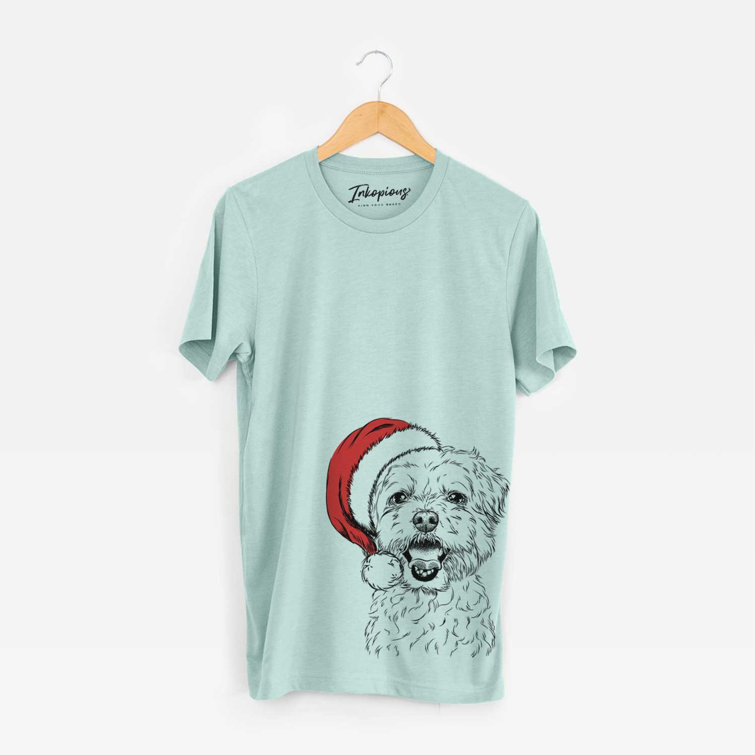 Santa Belle the Maltipoo - Unisex Crewneck