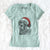 Santa Bender the Rottweiler - Women's V-neck Shirt