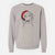 Santa Benelli the Vizsla - Unisex Pigment Dyed Crew Sweatshirt