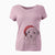 Santa Benjamin the Border Terrier - Women's V-neck Shirt