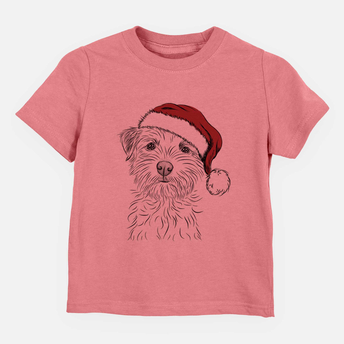 Santa Benjamin the Border Terrier - Kids/Youth/Toddler Shirt