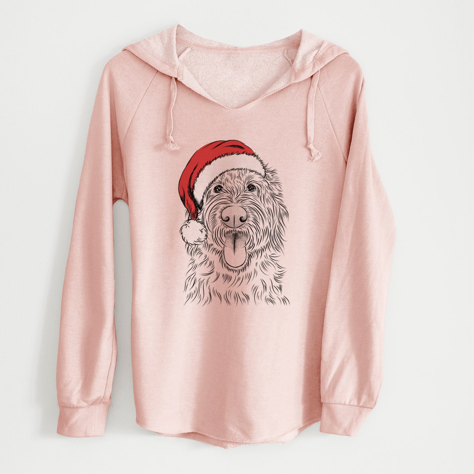 Santa Bennett the Doodle - Cali Wave Hooded Sweatshirt