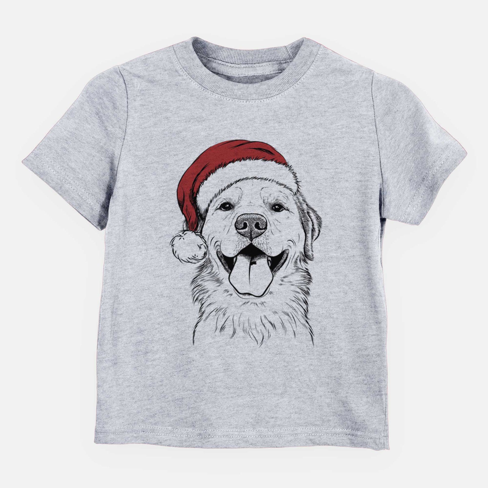 Santa Bennett the Golden Retriever - Kids/Youth/Toddler Shirt