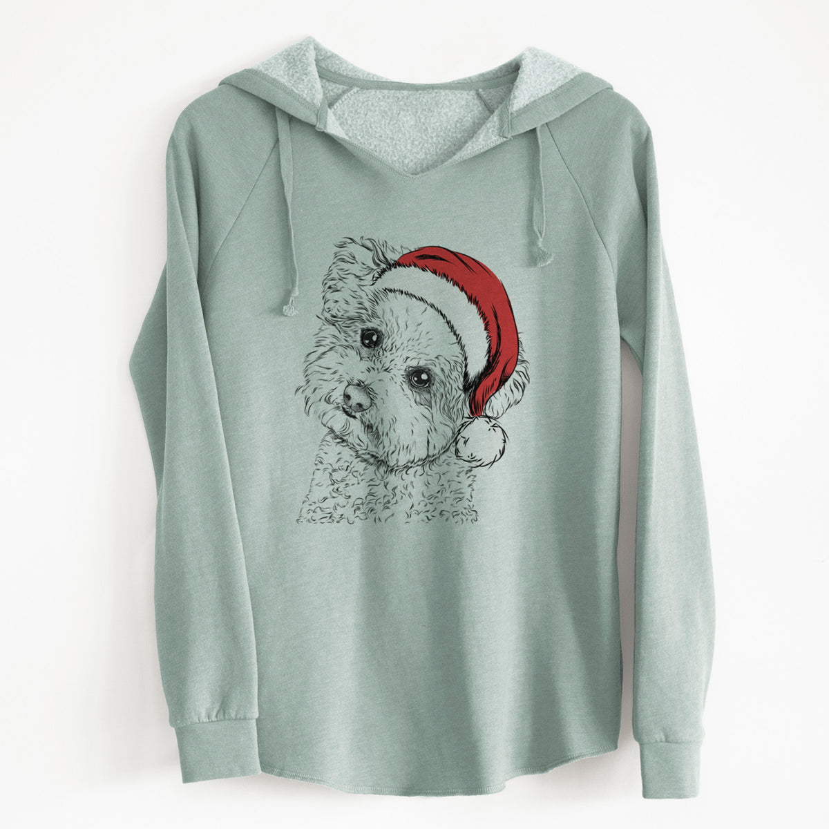 Santa Bento the Bolognese - Cali Wave Hooded Sweatshirt